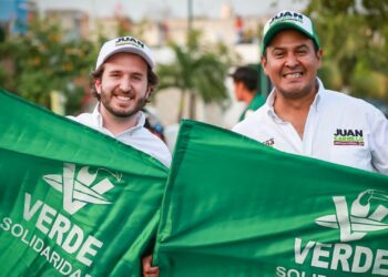 Juan Carrillo llama a apoyar a Claudia para que llegue con un Congreso aliado