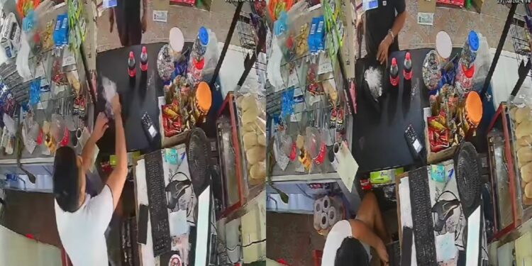 Sujetos armados roban una tienda en fraccionamiento Azul Bonampak de Cancún