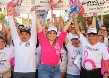 Aseguremos la continuidad de la renovación con el voto masivo en las urnas: Lili Campos.