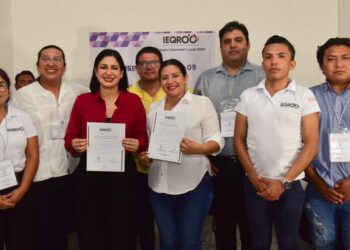 Estefanía Mercado recibe su constancia como Presidenta Municipal Electa, la más votada en la historia de Solidaridad