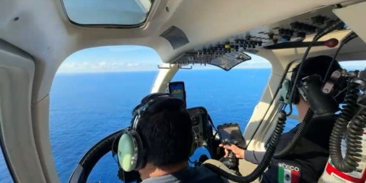 Gobierno de Playa del Carmen participa en operativo de búsqueda de tripulante en aguas de Punta Allen