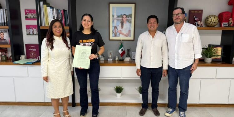 Estefanía Mercado anuncia donación de terreno para nuevo CBTIS en Playa del Carmen