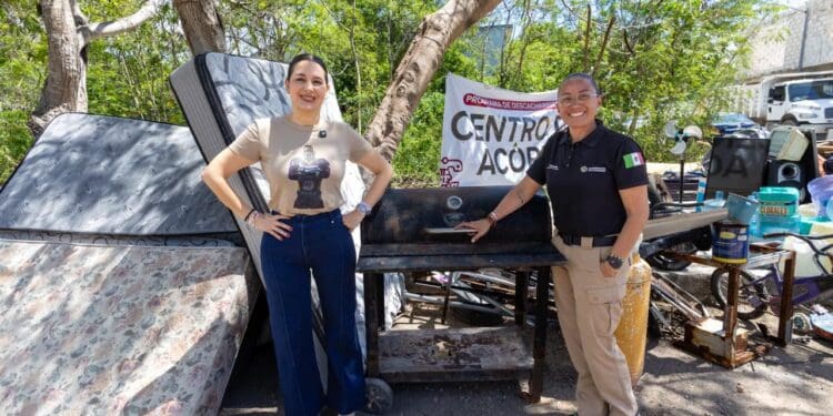 Estefanía Mercado encabeza jornada de servicios públicos en el fraccionamiento Cataluña