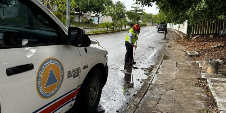 Estefanía Mercado activa el Operativo Tormenta y llama a la ciudadanía a reforzar la prevención ante lluvias intensas