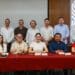 Estefanía Mercado cierra filas con empresarios y hoteleros para hacer frente al sargazo en Playa del Carmen